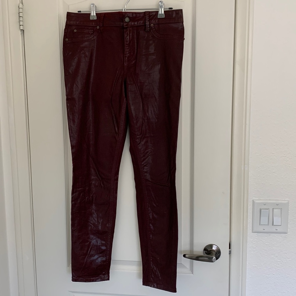 Level 99 coated jeans.